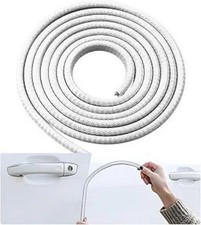 16.4Ft 5M U-Shaped Car Door Edge Guard Trim, No Glue Universal Vehicle Door Pr