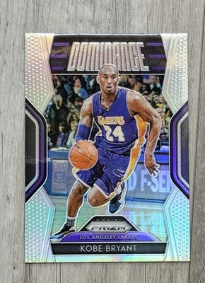 KOBE BRYANT 2018-19 PRIZM DOMINANCE BASKETBALL SILVER #6 LAKERS Refractor