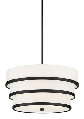 Minka Lavery 2443 Cascade 3 Light 18"W Pendant - Coal - Picture 1 of 10