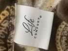 Comfort Plush Throw 60x70 Cream White Brown — photo 4