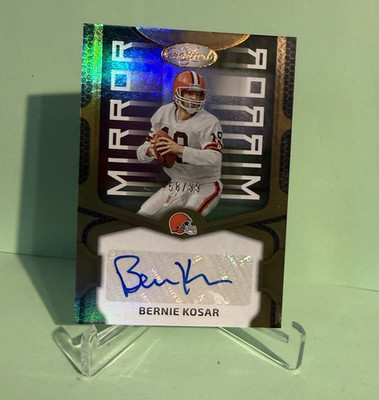 Panini 2023 Certified Mirror Signatures Bernie Kosar Browns Bronze Auto /99