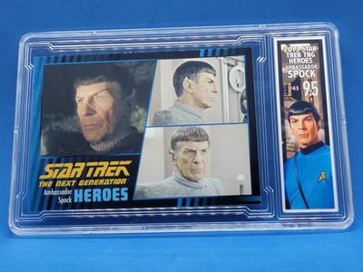 2013 Star Trek Next Generation Heroes & Villains Ambassador Spock 43 ...