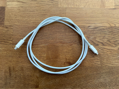   Apple Thunderbolt 2 Kabel 2 m | Original | Weiß | MD861ZM/A | geprüft