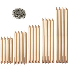 10 Sets Stretcher Bars for Needlework - 5 Sizes Wooden Canvas Stretcher Bars
