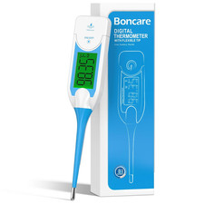 Oral Thermometer for Adults, 8-Second Fast Reading Blue 