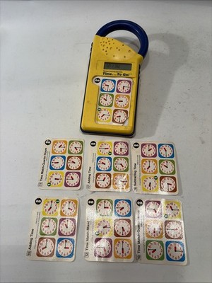 Texas Instruments Time...To Go! Preschool Time Electronic Learning Toy Works
