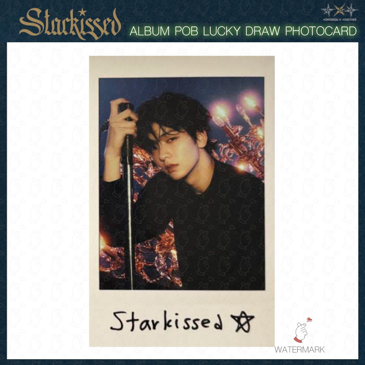 TXT Starkissed JAPAN ALBUM POB LUCKYDRAW PHOTOCARD Weverse UMS