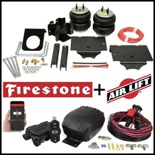 Firestone Rear Air Spring Bags And Air Lift Compressor Kit Fits 2002-08 Ram 1500