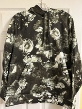 Nike Therma-FIT Men  s Hoodie Green Camo Pullover Sweatshirt Athletic Size M