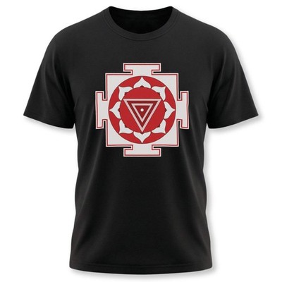 Kali Yantra T-Shirt | Hindu Goddess Kali Sacred Geometry Symbol Tee Shirt