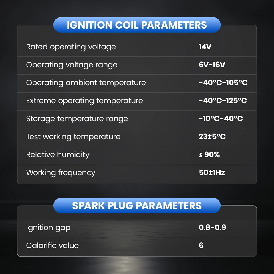 4pcs Ignition Coil & Iridium Spark Plug for 2017 Chevrolet Colorado 2.5L UF680 - Image 4 of 4