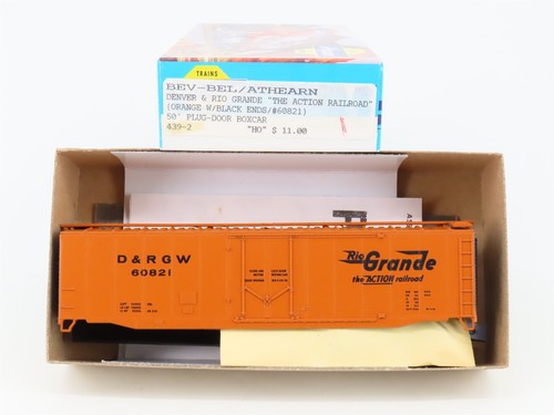 Kit Athearn Bev-Bel escala HO 439-2 D&RGW Rio Grande 50' enchufe puerta caja coche #60821 | Condition: Used