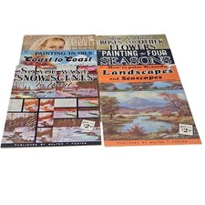 Walter Foster Lot of 6 Landscapes Seasons Flowers Portraits Coast Snow Scenes