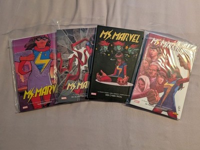 Ms. Marvel 1-4 komplett   Superberühmt Cyber-Troll Im Namen der Freiheit 2016