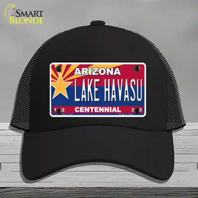 Arizona Centennial Lake Havasu Novelty License Plate Hat
