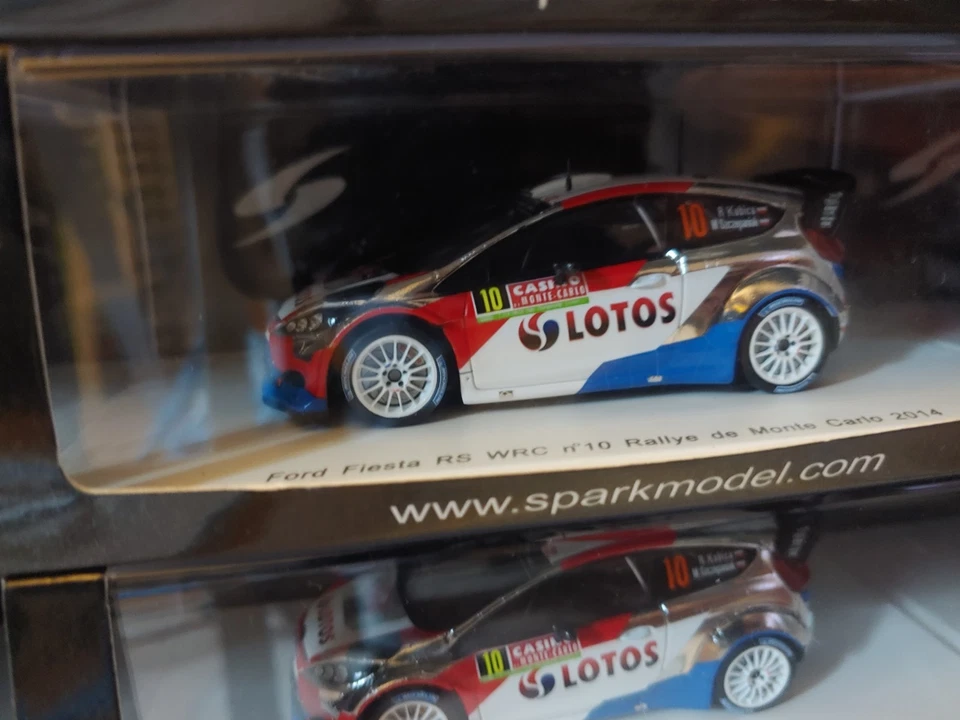 1x Spark Models S3792 FORD FIESTA Wrc R. Kubica Rally Montecarlo 2014 -1:43 Rare - Immagine 3 di 4