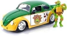 Jada Teenage Mutant Ninja Turtles 1:24 1959 Volkswagen Drag Beetle Die-cast...