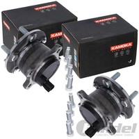 2X Kamoka RADLAGER-SATZ Hinten Passend FÜR Ford Focus Kuga Mondeo | 5500144