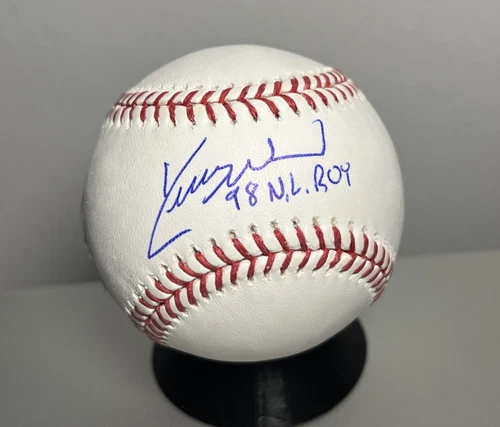 KERRY WOOD SIGNED OFFICIAL MAJOR LEAGUE BASEBALL "1998 NL ROY" TRISTAR