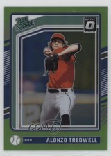 2024 Donruss Optic Rated Prospects Lime Green Prizm 61/149 Alonzo Tredwell 0e4z