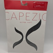 capezio black transitional tights 1916c  size 8-12  l15