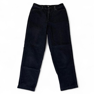 vintage docker's black corduroy pants tag size women s 10P
