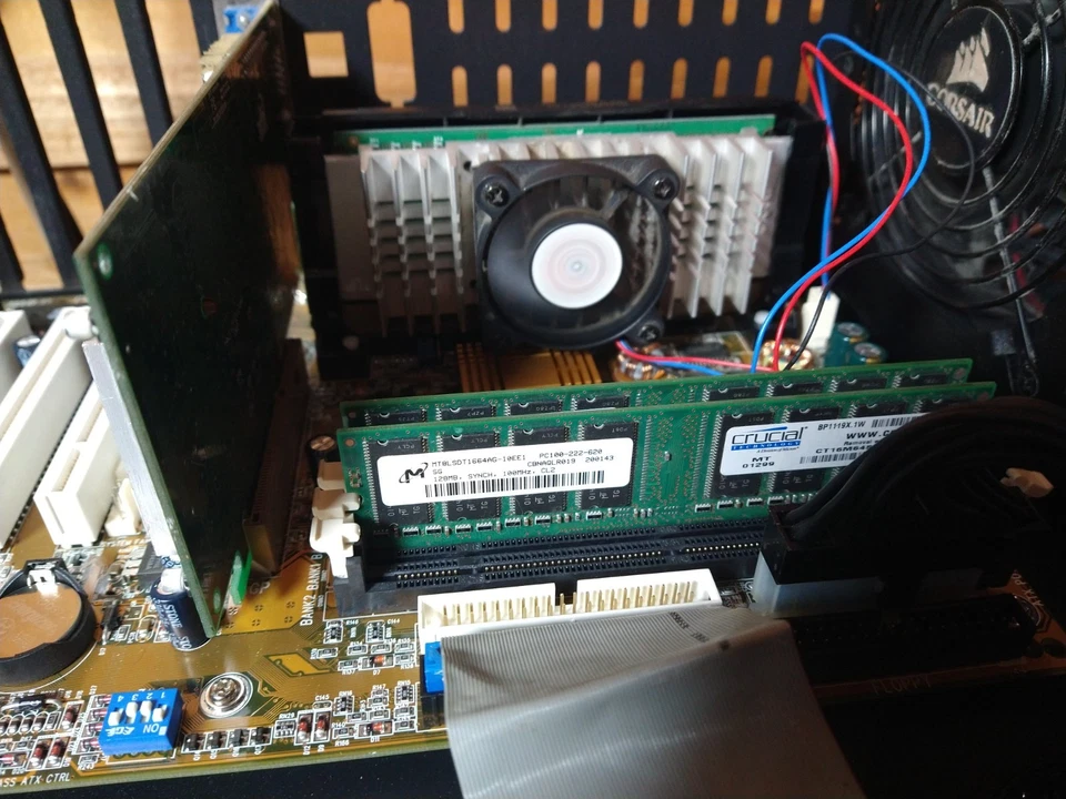 Fully Tested Crucial 256MB (2x128MB) Synch 100Mhz DIMM PC100-222-620 Micron - Image 2 of 3