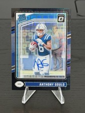 2024 Panini Donruss Optic Anthony Gould Black Pandora Auto #/25 RC