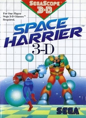 Space Harrier 3D - Sega Master System Software Action Shooting Videospiel OVP