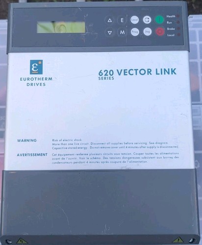EUROTHERM 620L/0015/230/0010/UK/ENW 208-240V Vac 3ph 50/60hz 0-480 hz