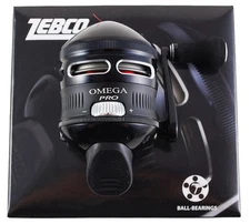ZEBCO OMEGA PRO 3 Z03PRO 3.4:1 W/10LB LINE 7 BEARING SPINCAST REEL