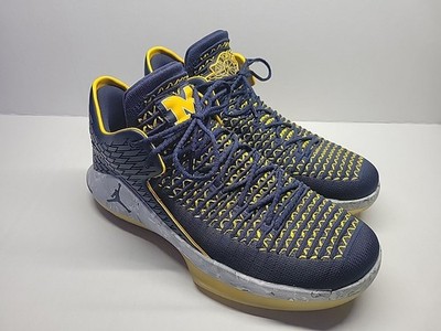 Nike Michigan Wolverines AIR JORDAN 32 Low Size 9.5 | eBay
