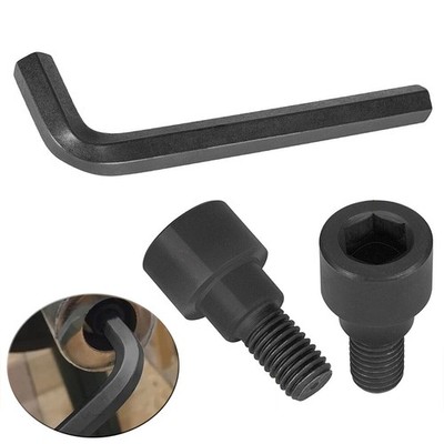 Hex Bolts & 12mm Hex Allen L-Wrench Tool for Olympic Bars, Curl Bars, Tricep Bar