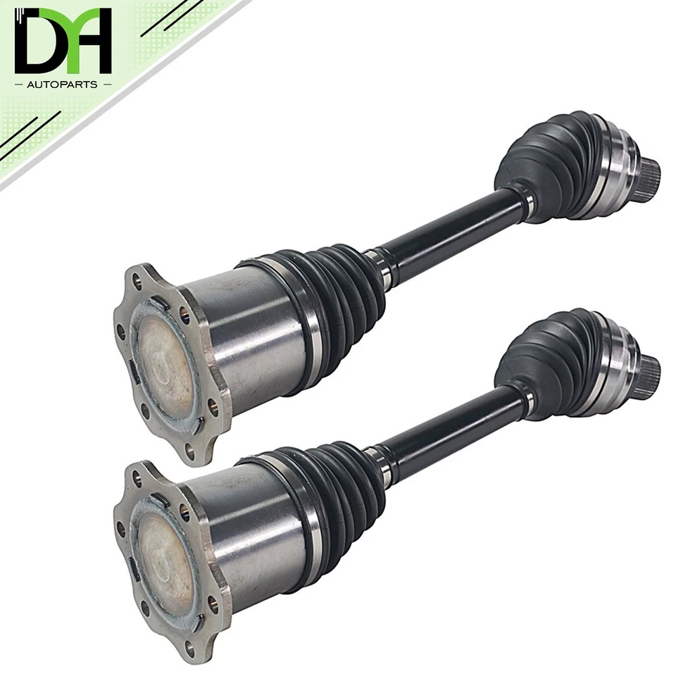 2x Front Left Right CV Axle Shaft Assy For Audi A8 Quattro Elite 4.0L 2013-2014 Foto 4 de 4