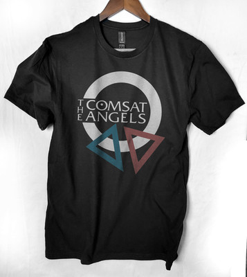 the Comsat Angels band t shirt  UK  post punk  south yorkshire asylum party