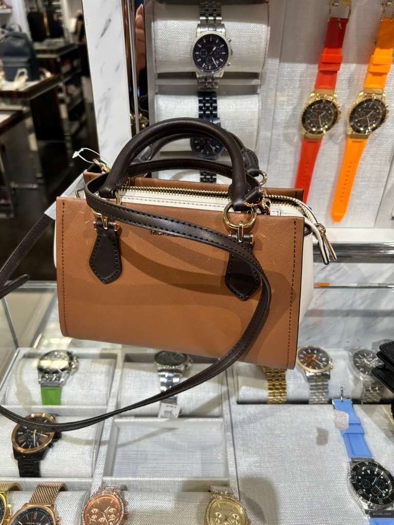 Michael Kors Marilyn Women Small Saffiano Leather Messenger Bag