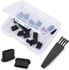 USB C Dust Plug, 20 Pack Type C anti Dust Plugs Cover Charging Port Protector Co