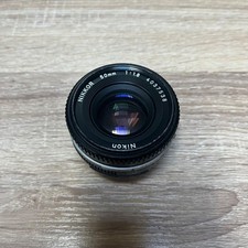 Nikon Nikkor Ai-s AIS 50mm f1.8 Lens Prime Pancake SLR Late Version