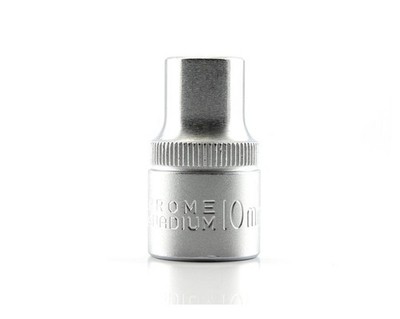 Stecknuss C.V. matt 10mm 1/2'' Metall ca. 4x2,2x4cm Auto Werkzeug Tooltech 10472