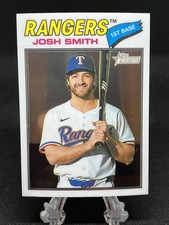 2026 Topps Heritage Chrome Josh Smith #301 Texas Rangers