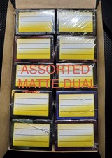 Dragon Shield Assorted Color Matte Dual Display - 10 Boxes Of 100 Sleeves
