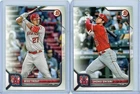 💥 MIKE TROUT + SHOHEI OHTANI 2022 BOWMAN BASEBALL CARDS ANGELS
