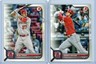 💥 MIKE TROUT + SHOHEI OHTANI 2022 BOWMAN BASEBALL CARDS ANGELS