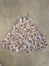 HAYDEN LA GIRLS DRESS Size XL Floral Print Adjustable Straps Spring/fall/summer