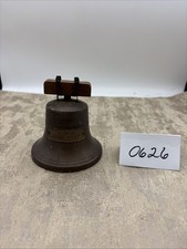 Vintage Antique Liberty Bell &ldquo;Liberty State Bank&rdquo; Dallas, TX 3.5&rdquo; X 4&rdquo;