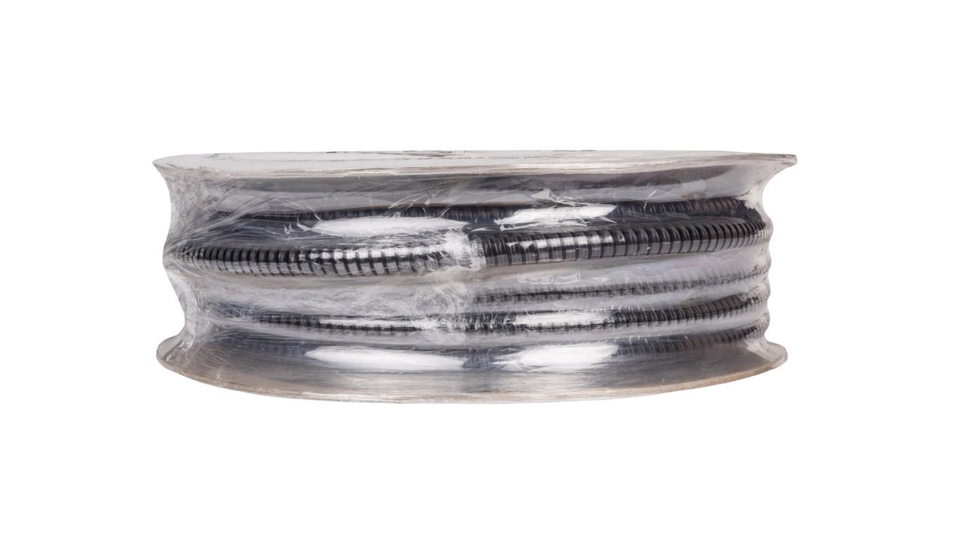 Protective hose steel 10.2/14 Silvyn LCC-2/12 black 61804712/30 m