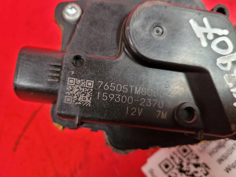 Motor limpiaparabrisas delantero Honda Insight MK2 2009 5 PUERTAS HATCHBACK 76505TM8003 Foto 3 de 4