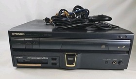 Pioneer CLD-A100 Laser Active LD Player with PAC S10 SEGA Remote CPD-S-1 Tested