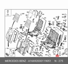 Mercedes-Benz Entriegelungsgriff GLE W166 A16692030119051 Original Neu Mercedes-Benz Entriegelungsgriff GLE W166 A16692030119051 Original Neu