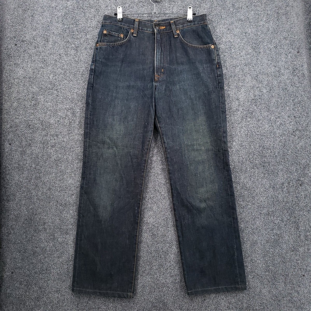Edwin 503 Jeans Mens 30x33 W30 L33 Dark Wash Straight Leg Blue Denim Pants